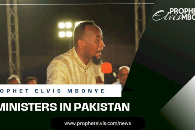 Prophet Elvis Mbonye Ministers in Pakistan, Stirring Faith and Unity at National Prayer Crusade