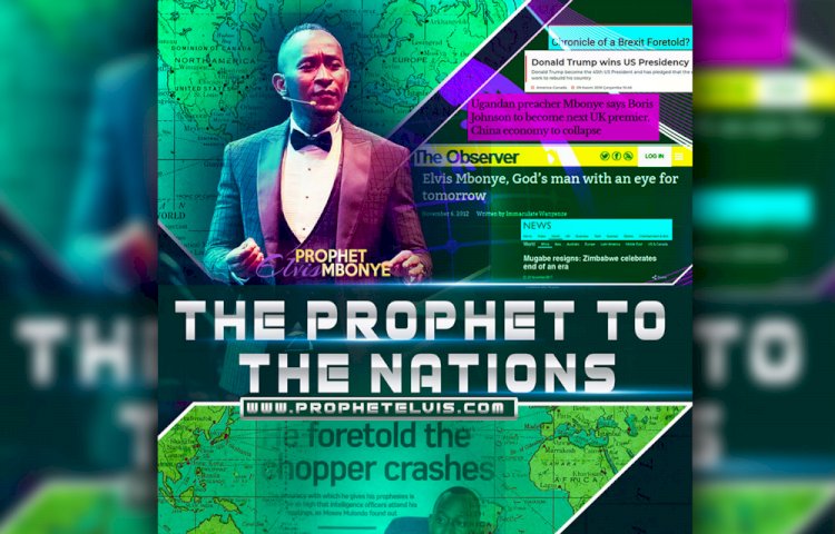 If not Prophet Elvis Mbonye, who else are you consulting?