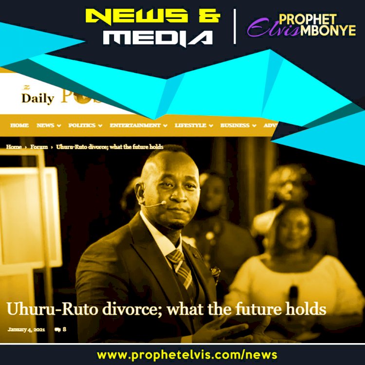 Uhuru-Ruto divorce; what the future holds