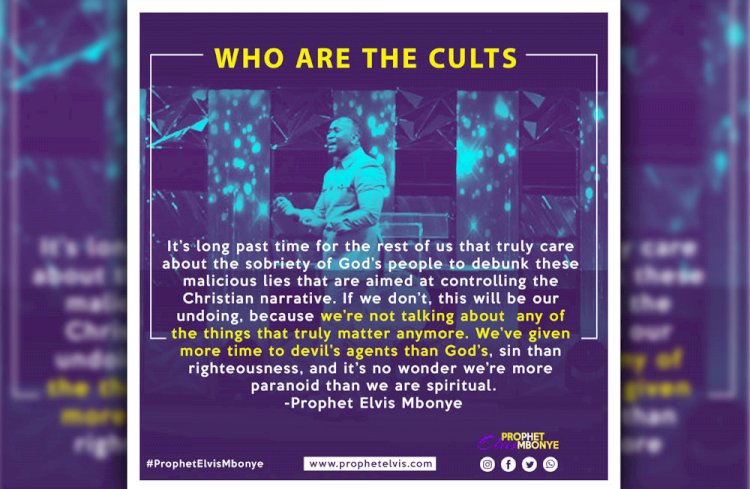 WHO ARE THE CULTS